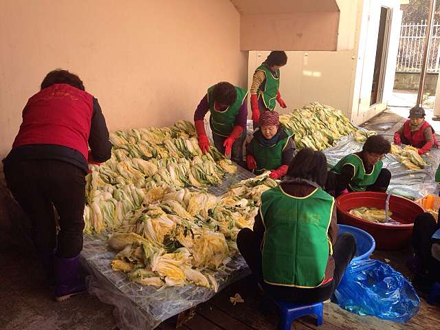 주부대학 한빛마을 김장김치 인력지원 2일간 대표 이미지