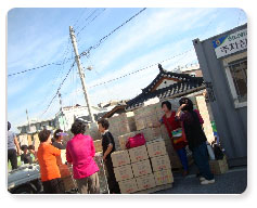 공동기금마련 젓갈.오징어.김 등 판매