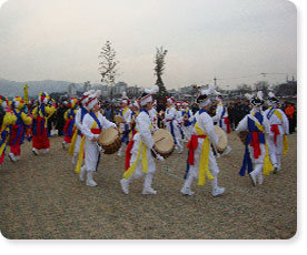 주부대학 농악부